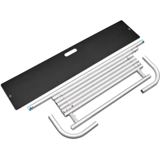 Double Sided Fabric Tube System Display - 1.2m Parts